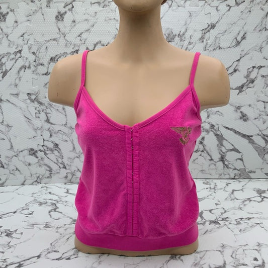 Women's Rocawear Hot Pink Terry Cloth Tank Tops NWT