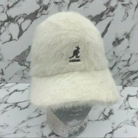 Men's Kangol Furgora Stretch Spacecap Off White Casual Caps NWT