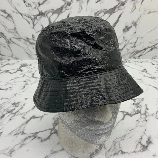 Men's Kangol Black Metal FROM THE JUMP Casual Bucket Hats NWT