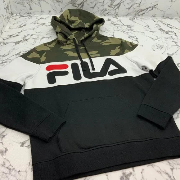 Men’s Fila Camouflage Fleece Hoodie Sweatpants NWT