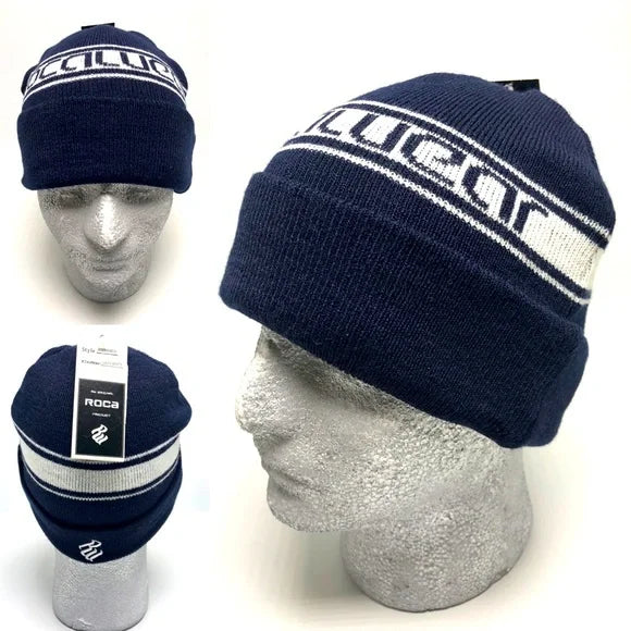 Men's Rocawear Navy | White Cuff Beanie NWT