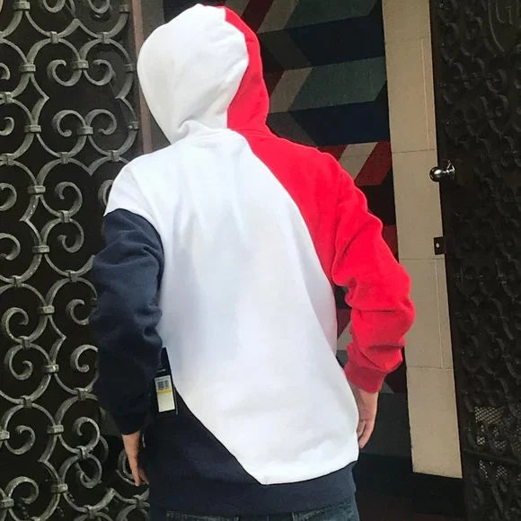 Men's Fila Red | White | Navy Full Zip Hoodie NWT