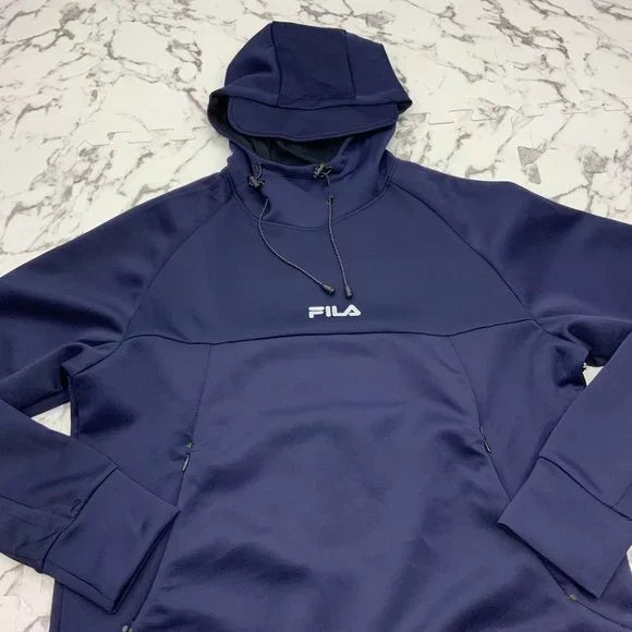 Men's Fila Navy Franklin Hoodie NWT