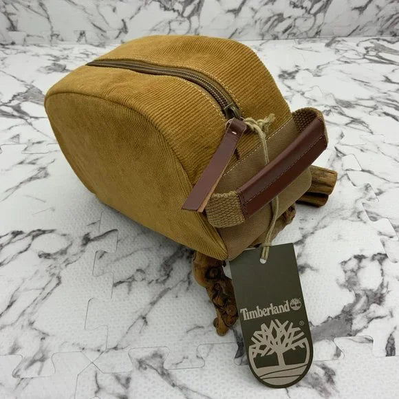 Men's Timberland Wheat Core Corduroy Travel Kit NWT