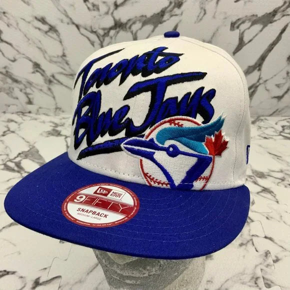 Men's New Era Cap White | Blue Toronto Blue Jeans 9FIFTY NWT