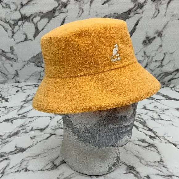 Men's Kangol Cantaloupe Terry Cloth Bermuda Bucket Hat NWT