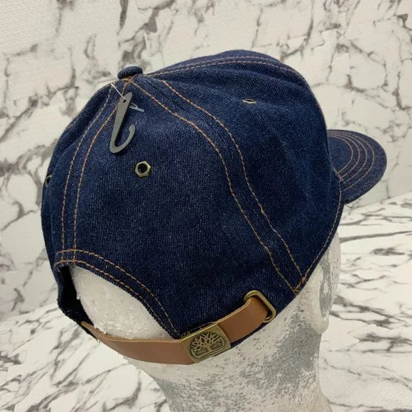 Men’s Timberland Blue Denim Baseball Cap NWT