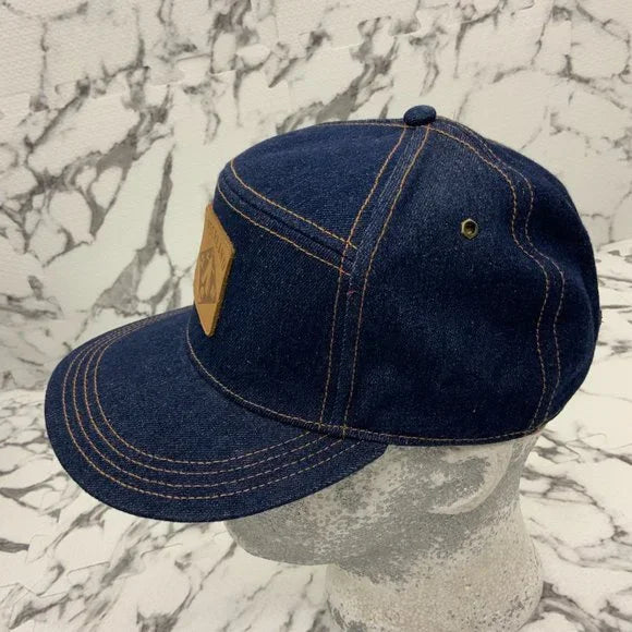 Men’s Timberland Blue Denim Baseball Cap NWT