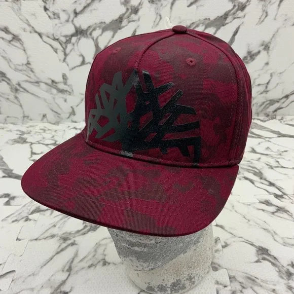 Men’s Timberland Burgundy Camouflage Baseball Cap NWT