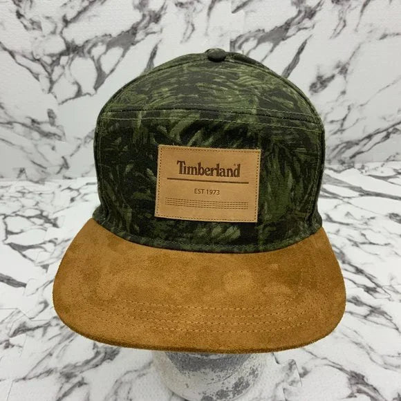 Men’s Timberland Green | Wheat Woodland Camouflage Baseball Cap NWT