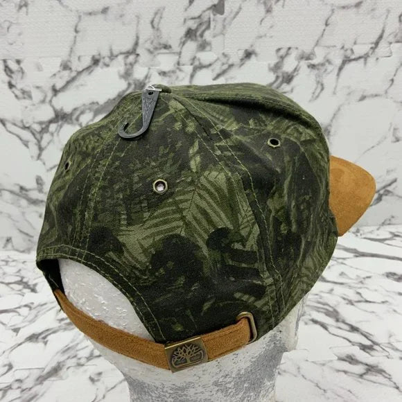 Men’s Timberland Green | Wheat Woodland Camouflage Baseball Cap NWT