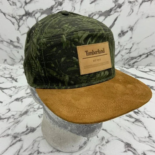 Men’s Timberland Green | Wheat Woodland Camouflage Baseball Cap NWT