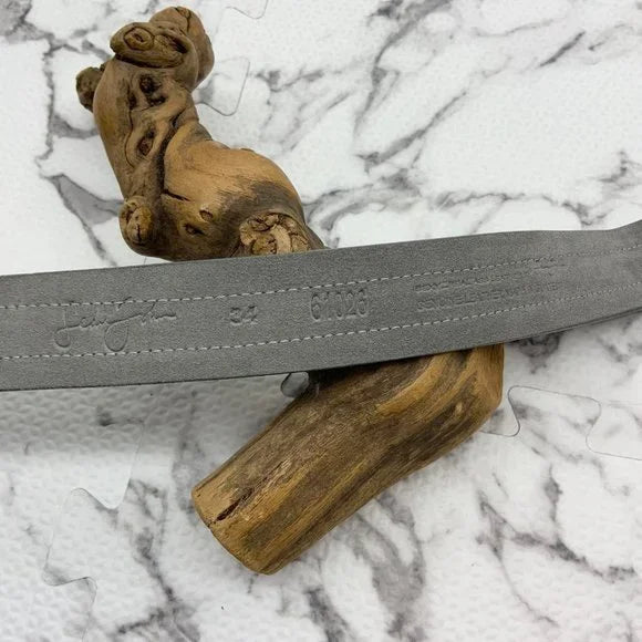 Men's Sean John Brown | Grey Suede Belt NWT