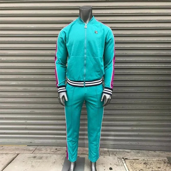 Men’s Fila Teal | Purple | White | Navy Tracksuit NWT