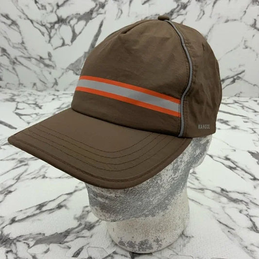 Men's Kangol Urban Utility Brown | Orange | Silver Trucker Caps NWT