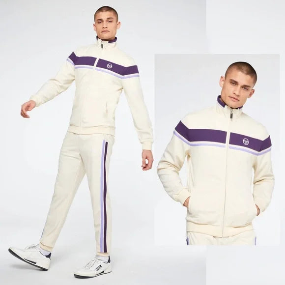 Men’s Sergio Tacchini Gardenia | Purple | Lavender Casual Tracksuit NWT