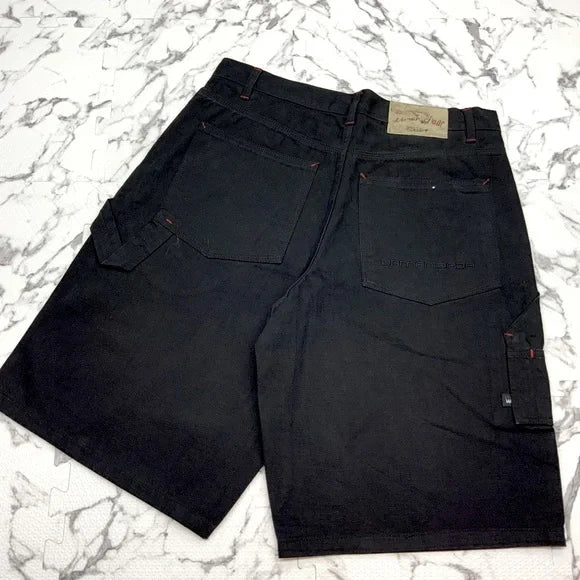 Men's Dada Jet Black Denim Shorts NWT