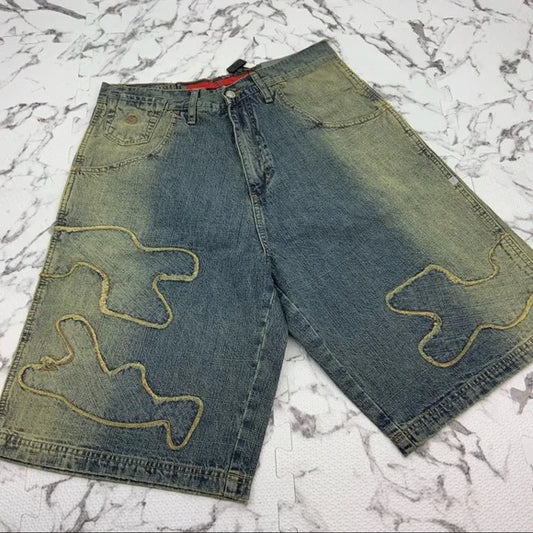 Men's Vokal by Nelly Vintage Design Denim Shorts NWT