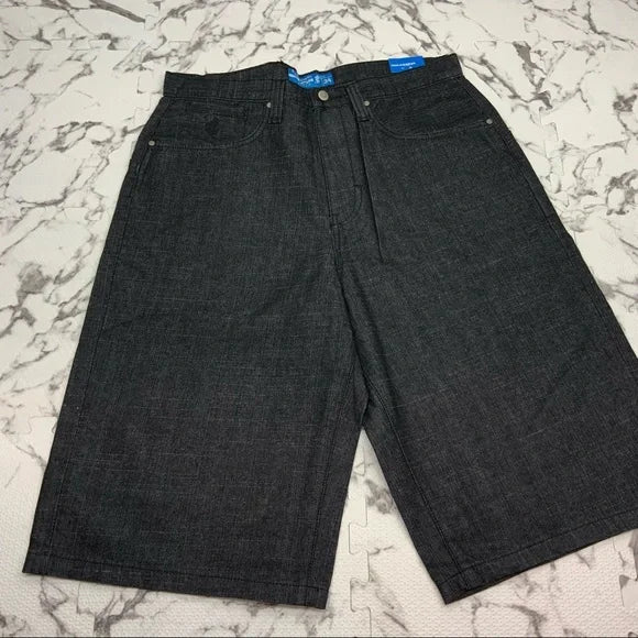 Men's Rocawear Raw Black Casual Shorts NWT