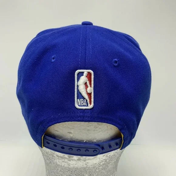 Men's New Era Cap Royal Blue | Yellow Golden State Warriors Big Logo 9FIFTY NBA