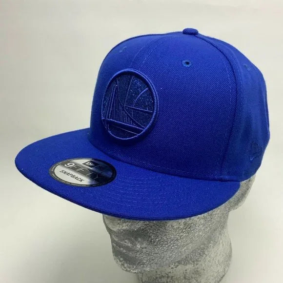 Men's New Era Cap Royal Blue Golden State Warriors 9FIFTY NBA NWT