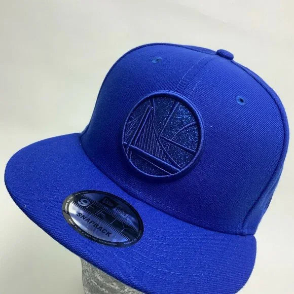 Men's New Era Cap Royal Blue Golden State Warriors 9FIFTY NBA NWT