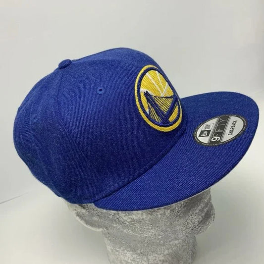 Men's New Era Cap Royal Blue | Yellow Golden State Warriors 9FIFTY NBA NWT