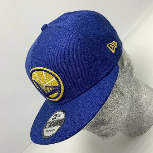 Men's New Era Cap Royal Blue | Yellow Golden State Warriors 9FIFTY NBA NWT