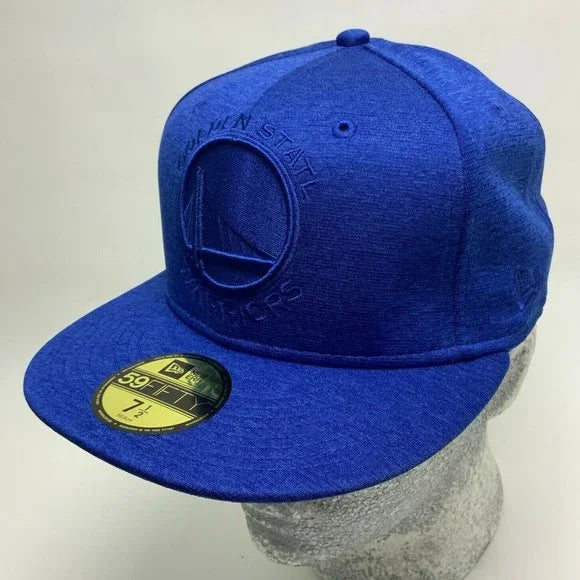 Men's New Era Cap Royal Blue Golden State Warriors 59FIFTY NBA NWT