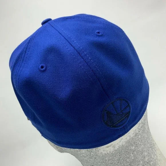 Men's New Era Cap Royal Blue Golden State Warriors 59FIFTY NBA - 25150 NWT