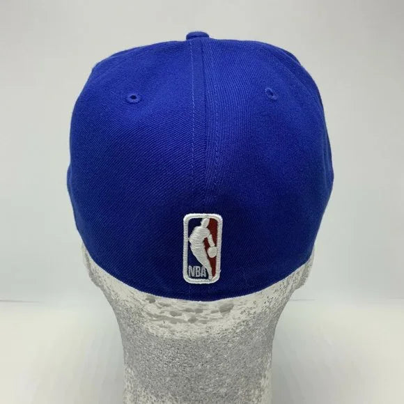 Men's New Era Cap Royal Blue | Yellow Golden State Warriors Big Logo 59FIFTY NBA