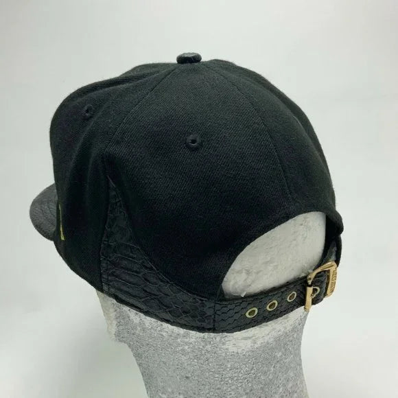 Men's New Era Cap Black Animal Print Golden State Warriors 9FIFTY NBA NWT
