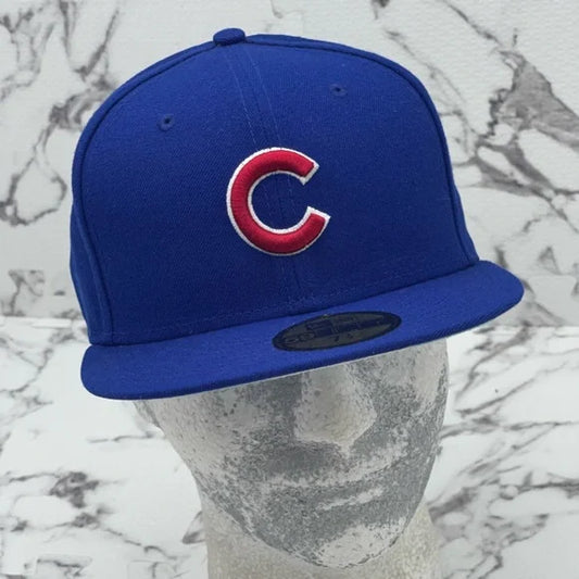 Men's New Era Cap Royal Blue Chicago Cubs 59FIFTY NWT