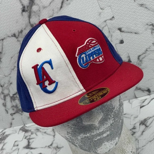 Men's New Era Cap Royal Blue | White | Red Clippers 59FIFTY Hardwood Classic NWT