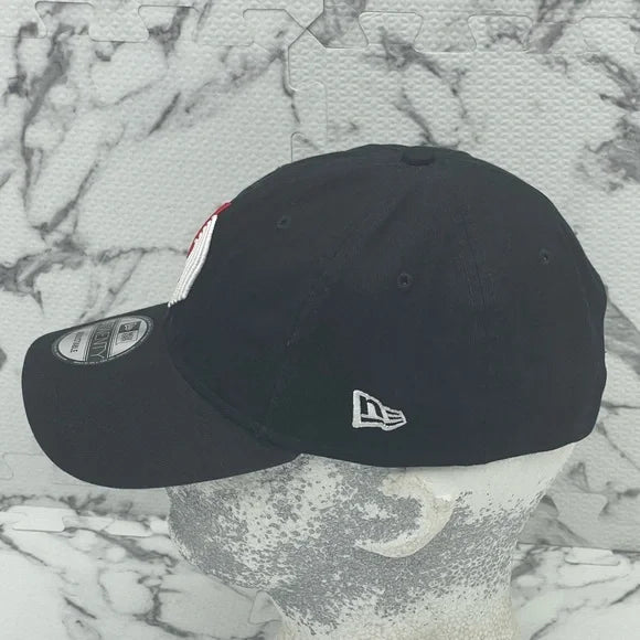 Men's New Era Cap Black | Red | White 9TWENTY Adjustable Hat NWT