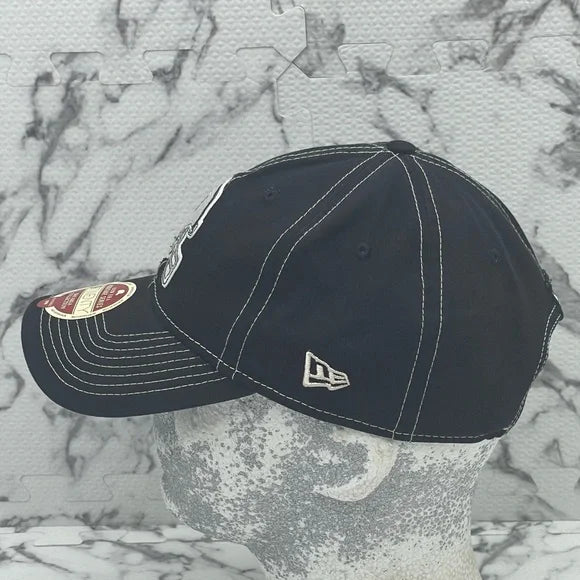 Men's New Era Cap Black 9TWENTY Snapback Hat NWT