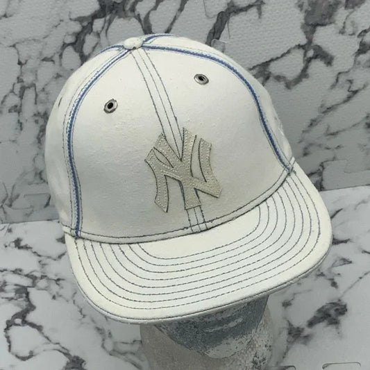 Men's New Era Cap Vintage Off White NY Yankees 59FIFTY Hat NWT