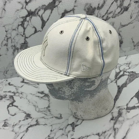 Men's New Era Cap Vintage Off White NY Yankees 59FIFTY Hat NWT