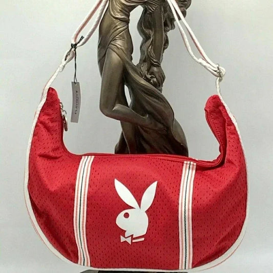 Women's Playboy Red | White | Orange | Black Handbag NWT