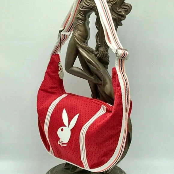 Women's Playboy Red | White | Orange | Black Handbag NWT