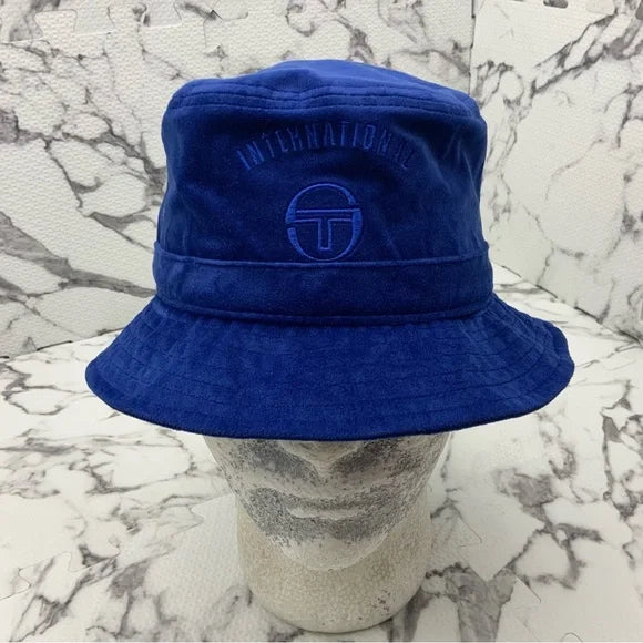 Sergio Tacchini Mazarine Blue Lahinch Bucket Hat NWT