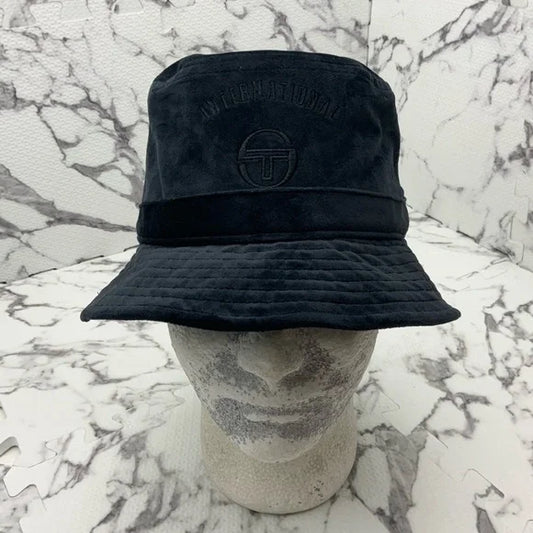 Sergio Tacchini Sovana Black Lahinch Bucket Hat NWT