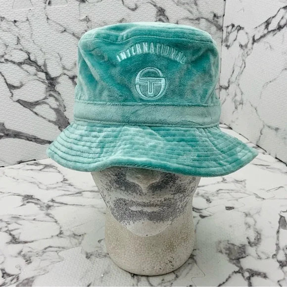 Sergio Tacchini Sovana Turquoise Lahinch Bucket Hat NWT