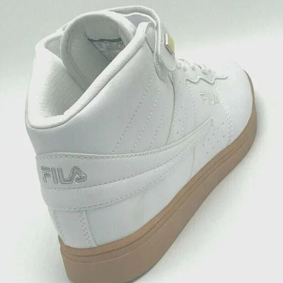 Men's Fila Vulc 13 Mid Plus White | Gum Sneakers NWT