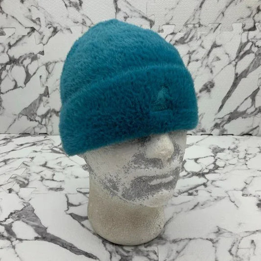 Men's Kangol Faux Fur Teal Casual Beanies NWT