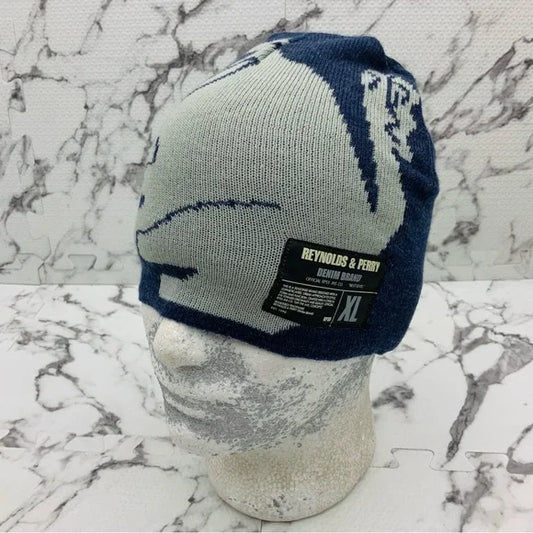 Men's RP55 Blue | Grey Casual Beanies NWT