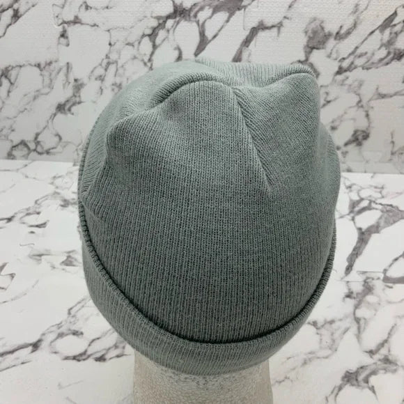 Men's RP55 Grey | Blue Cuff Casual Beanies NWT