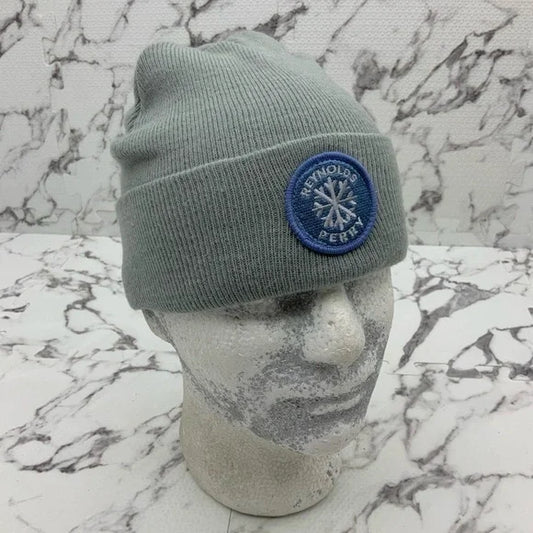 Men's RP55 Grey | Blue Cuff Casual Beanies NWT