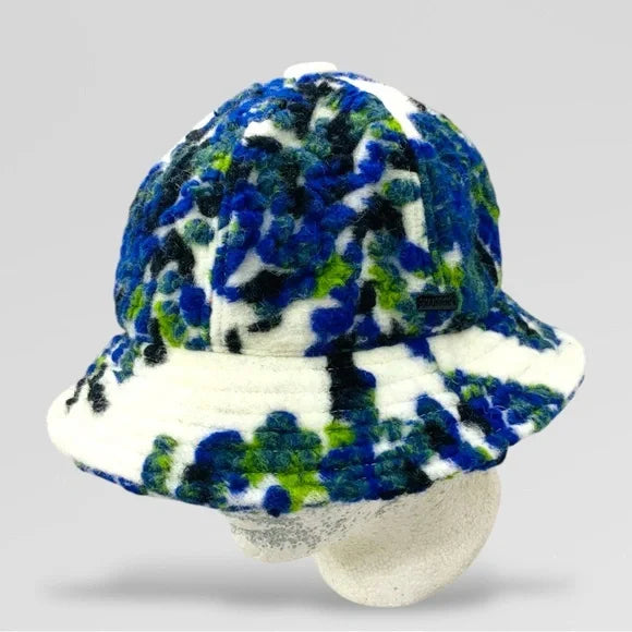 Men's Kangol Gardenia | Royal Blue | Green | Black Wooly Floral Bucket Hat NWT &