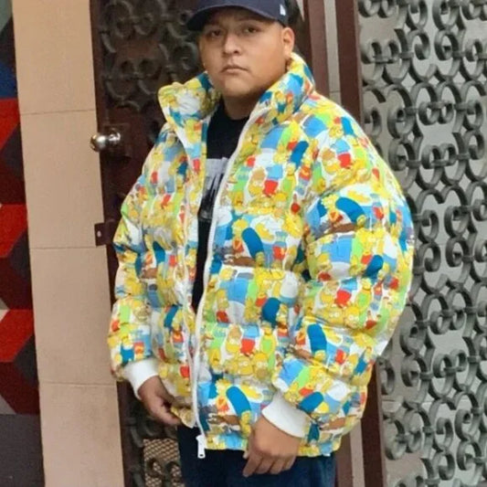 Men’s The Simpson Family Puffy Jacket